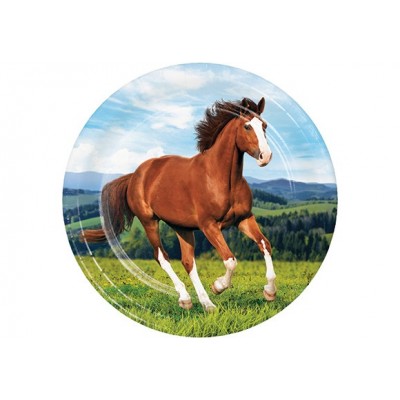 PIATTI HORSE AND PONY 23CM 8PZ