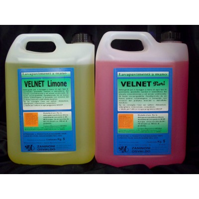 DETERGENTE PAVIMENTI VELNET 5 KG. DETERGENTE PAVIMENTI VELNET 5 KG.