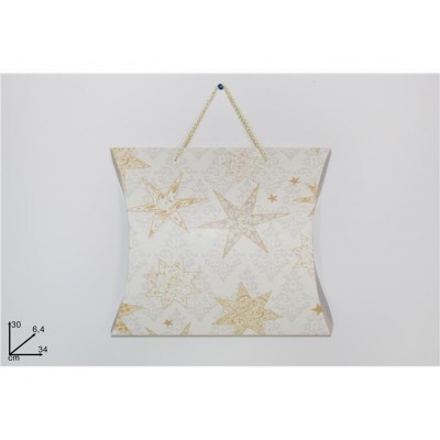 SCATOLA ASTUCCIO 30X34X6CM STELLINE C/CO