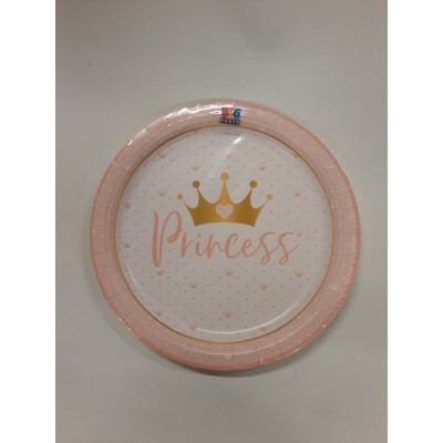 PIATTI PRINCESS CROWN 24CM 8PZ