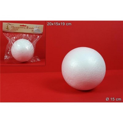PALLA POLISTIROLO 150MM (2 parti)