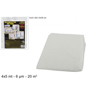 TELO PROTETTIVO 4X5MT TRASP. 6MY
