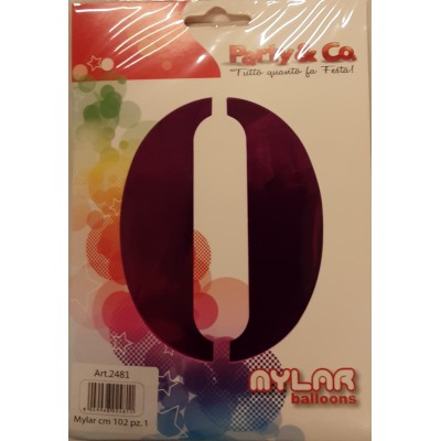 PALLONCINO MYLAR COLORATO H.102CM