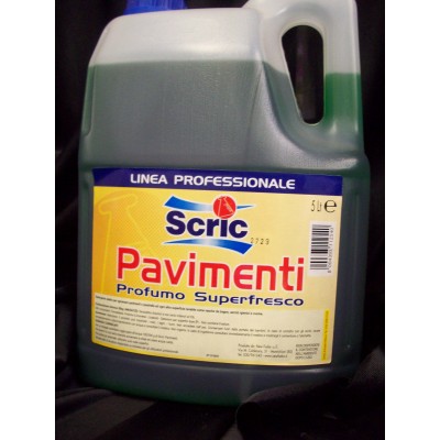 DETERSIVO LAVAPAVIMENTI 5 LT SCRIC