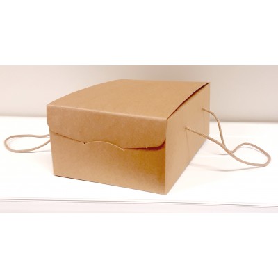 SCATOLA SEGRETO C/CORD 335X235X140 AVANA LISCIA= 39174