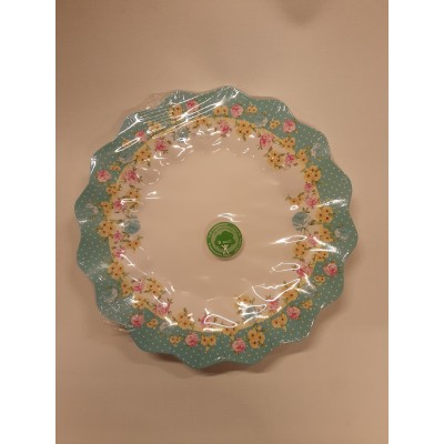 PIATTI SHABBY NEW SHAPE 27CM. 10PZ.