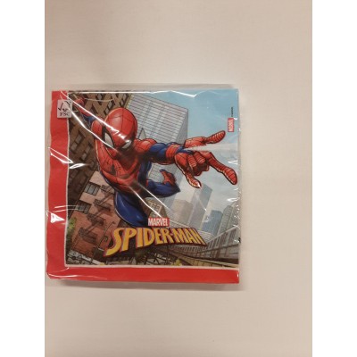 TOVAGLIOLI SPIDERMAN 33X33CM 20PZ CRIME FIGHTER