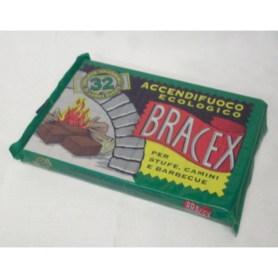 ACCENDIFUOCO ECOLOGICO BRACEX 32CUBI