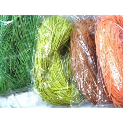 RAFFIA NATUR MATASSA COLORATA