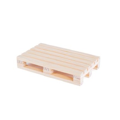 MINI PALLET 20X12X3,5CM LEGNO NATURALE