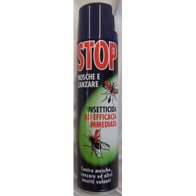 STOP INSETTICIDA  MOSCHE E ZANZARE SPRAY