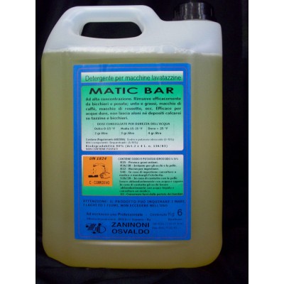 MATIC BAR 6 kg.LAVATAZZINE