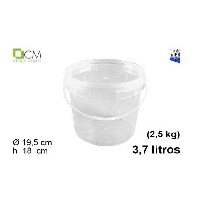 CONTENITORE CILINDR. C/COP. 3700CC (2.5KG) PP.