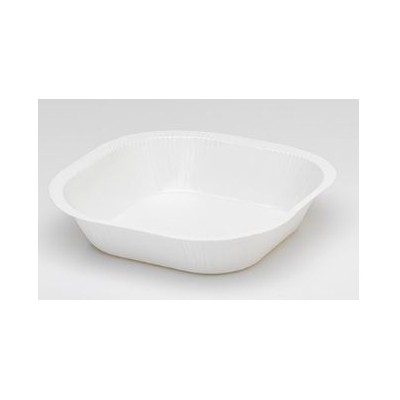 CONTENITORI CARTONCINO 175X175X37mm 2 PORZ 650cc BIANCO X ALIMENTI (PAP+PET) 50PZ. IP600S2 CONTENITORI CARTONCINO 175X175X37mm 2 PORZ 650cc BIANCO X ALIMENTI (PAP+PET) 50PZ. IP600S2