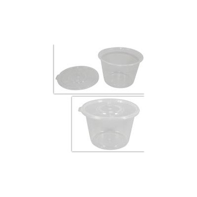 CONTENITORI PLAST C COP 550ML 20PZ