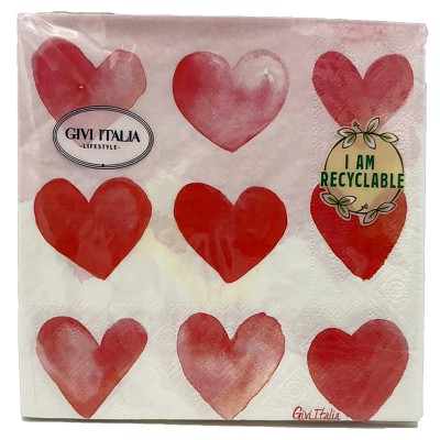 TOVAGLIOLI HEARTS 33X33 16PZ