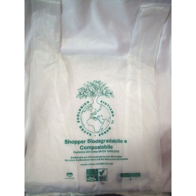 BORSE BIO COMPOSTABILI 20gr BCO CONFORME UNI EN 13432