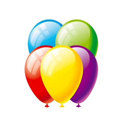 PALLONCINI CM. 28 ASSORTITI 25 PZ.