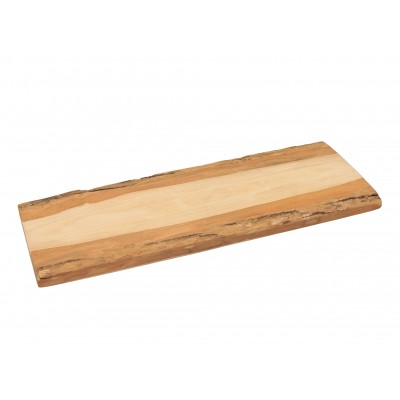 PIATTO LEGNO RETT. 35X16CM C/GOMMINI
