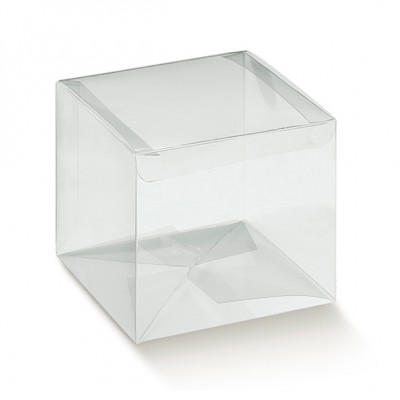 SCATOLA AUTOM. 60X60X60 10PZ. PET TRASP.