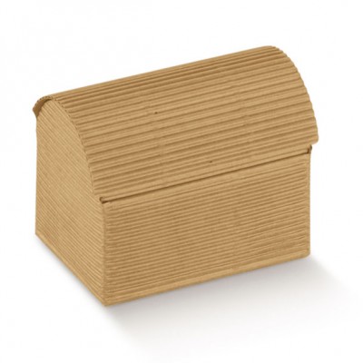 SCATOLE COFANETTO 130X90X95 10PZ. ONDA AVANA
