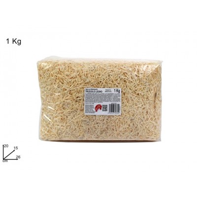 PAGLIA LEGNO NATUR 1kg PRESSATA