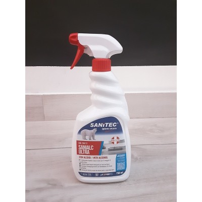 IGIENIZZANTE C/ALCOOL 750ML SPRAY SANIALC ULTRA