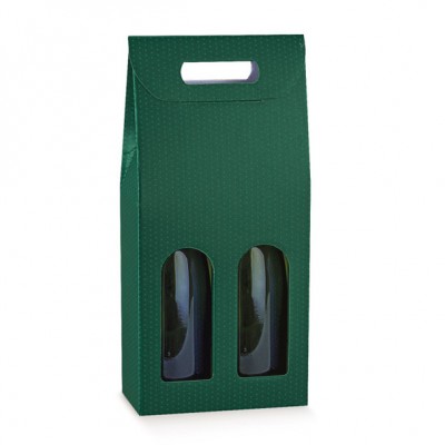 SCATOLA 2BOTT C/FIN 180X90X385 SPOT VERDE