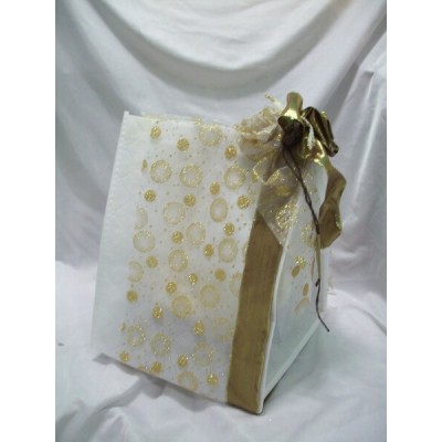 PORTA PANETTONE TNT GOFFRATO 25X25X32