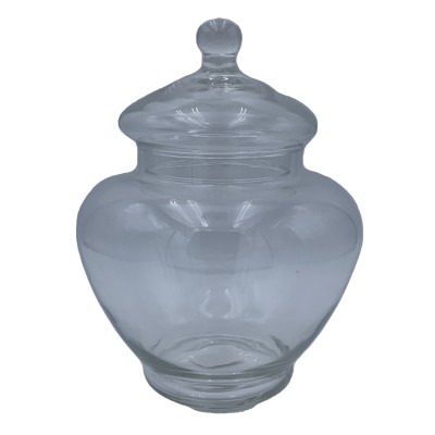 VASO VETRO 21XH27CM C/COP. X CONFETTATA