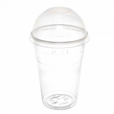 COPERCHI TRASP.PET S/FORO D.78 50PZ (200/250/300ML) CUPOLA DOME