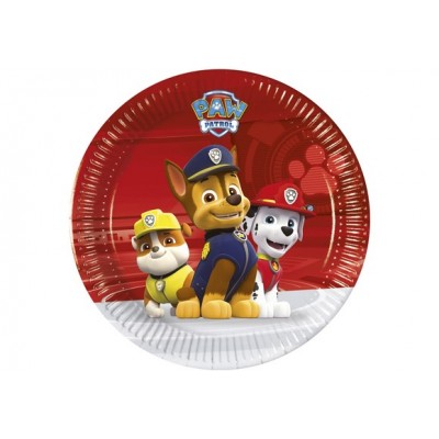 PIATTI PAW PATROL D.20CM 8PZ