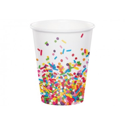 BICCHIERI HBD SPRINKLES 266cc 8PZ