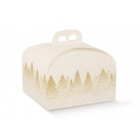 SCATOLA PANETTONE 245X245X130 WHITE FOREST