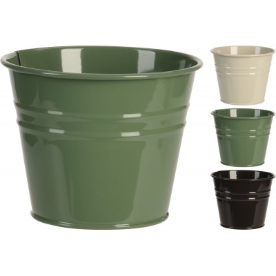 VASETTO LATTA 13X11CM COL.ASS