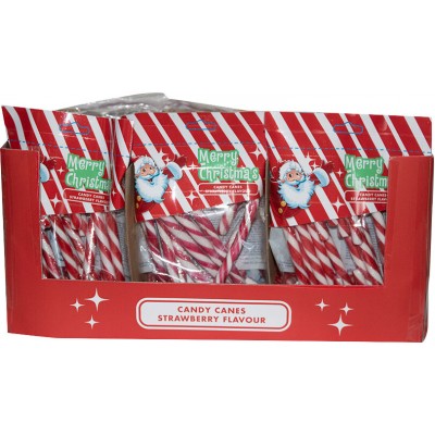 BASTONCINI DI ZUCCHERO CANDYCANES 150GR ca 10PZ.