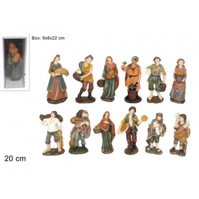 PASTORELLO PRESEPE H20CM ASS.