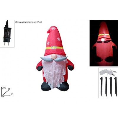 SAGOMA GONFIABILE C/LUCI H180CM