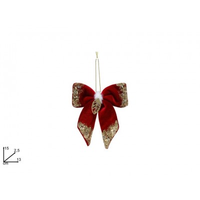 FIOCCO MORBIDO 15CM FELTRO/VELLUTO C/PAILLETTES DA APP.