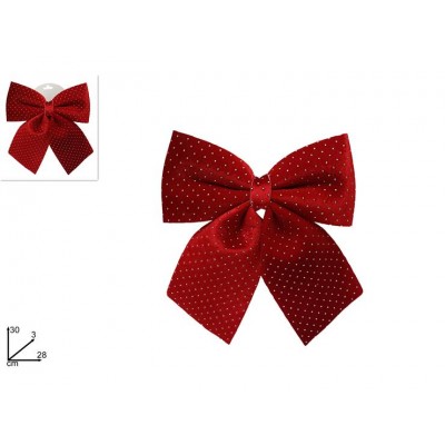 FIOCCO VELLUTO 28CM C/POIS METAL