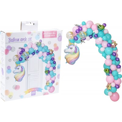 SET PALLONCINI 120PZ. X ARCO C/STRISCIA 5MT