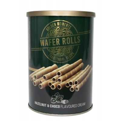 WAFER ROLLS 400GR. IN BARATTOLO LATTA
