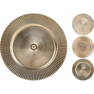 PIATTO PVC D.33CM TEXTURIZZATO