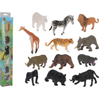 ANIMALI GIUNGLA PVC 6PZ 2ASS