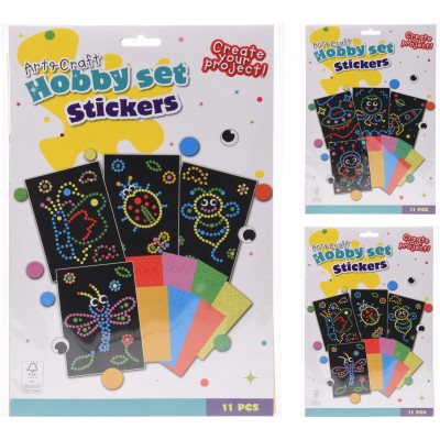 STICKERS IN SET HOBBY 2ASS. 11PZ.