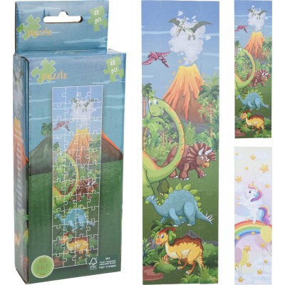 PUZZLE MINI 48PZ. 48X13CM 2ASS.