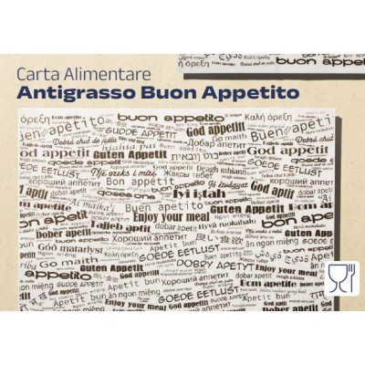 CARTA VEGETALE GREASE PROOF 30X40 500PZ C/ST NEWSPAPER