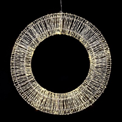 CORONA LUMINOSA D.60X6CM 1200LED