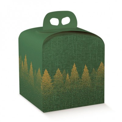 SCATOLA PANETT.245X245X130 GREEN FOREST