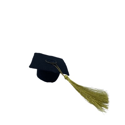 CAPPELLINO LAUREA  C/CLIP CM. 7X9X5H